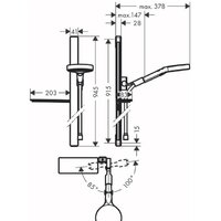Hansgrohe Rainfinity 27671000 (хром) Image #2