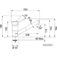 Franke Sinta с выдвижным шлангом Хром/Бежевый [115.0297.492] Image #2