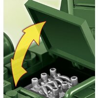 Cobi World War II 2476A T-34/85 Image #5