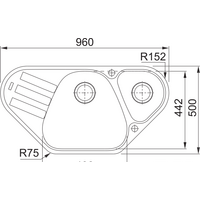 Franke Antea AZG 661-E (бежевый) Image #2