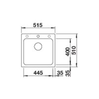 Blanco Naya 5 527310 (вулканический серый) Image #3