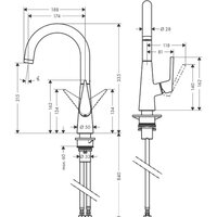 Hansgrohe Talis S 220 72814000 Image #3