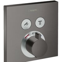 Hansgrohe ShowerSelect Glass 15763340 (матовый черный)