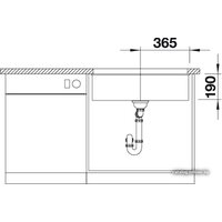Blanco Subline 700-U (темная скала) Image #4