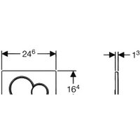 Geberit Sigma 01 115.770.21.5 (глянцевый хром) Image #2
