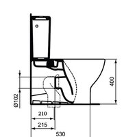 Ideal Standard Tesi [T008201] (без бачка, без сиденья) Image #3