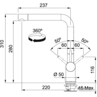 Franke Active Plus (бежевый) [115.0373.809] Image #2
