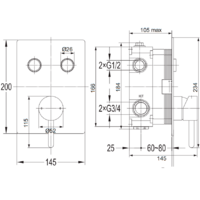Omnires GoClick Y1235GCCR Y Image #2