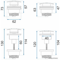 Rea Klik-Klak A5693 (хром) Image #5