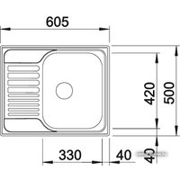 Blanco Tipo 45 S Mini (декор) [516525] Image #4