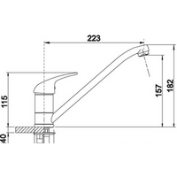 Blanco Vitis Silgranit (антрацит) Image #2