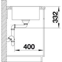 Blanco Lemis XL 6 S-IF Compact 525110 (серебристый) Image #6