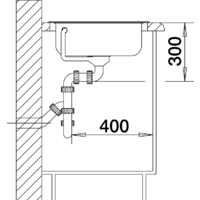 Blanco Tipo 45 525320 (нержавеющая сталь матовая) Image #8