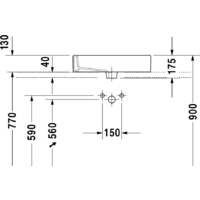 Duravit Vero 59.5x46.5 [0452600000] Image #3