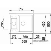 Blanco Metra 6 525922 (черный) Image #2
