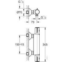 Grohe Grohtherm 800 34558000 Image #2