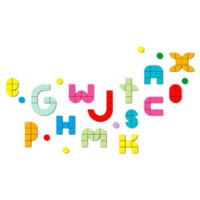 LEGO Dots 41950 Большой набор тайлов Image #3