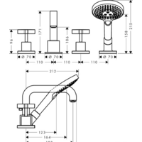 Axor Citterio 39445000 (хром) Image #2