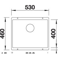 Blanco Subline 500-U (антрацит) Image #2