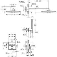 Grohe Vitalio SmartActive 310 Cube 34875000 Image #4