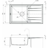 Deante Eridan ZQE T113 (антрацит) Image #2