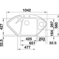 Blanco Delta II-F 525868 (черный) Image #1
