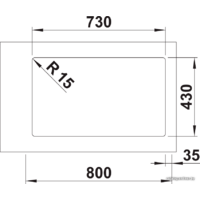 Blanco Solis 700-IF 526126 (полированная) Image #3