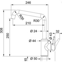 Franke Urban 115.0627.524 (черный матовый) Image #2