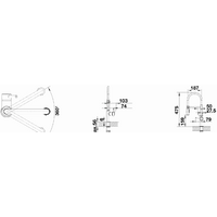 Blanco Catris-S Flexo (черный матовый) Image #5