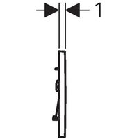 Geberit Sigma 30 115.883.KJ.1 (белый/глянцевый хром) Image #3