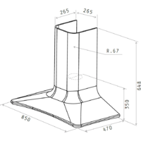 Elica Sweet Umber/F/85 Image #3