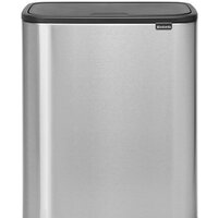 Brabantia Bo Touch Bin 2x30 л (стальной матовый с защитой)