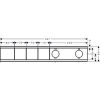 Hansgrohe RainSelect 15381000 (хром) Image #2