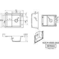 Kernau Kgs M 4565 1B1D Graphite Image #2