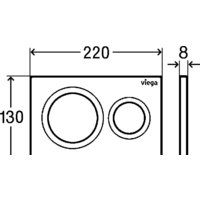 Viega Visign for Style 20 8610.1 (альпийский белый) 773 793 Image #3