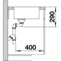 Blanco Andano 450-IF (с клапаном-автоматом) [519376] Image #3