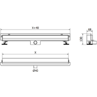 Mexen Flat Wall 1030080 Image #7