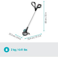 Gardena Smallcut 23/18V P4A Solo (без АКБ) Image #2