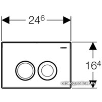 Geberit Delta 21 115.125.21.1 (глянцевый хром) Image #2