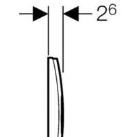 Geberit Delta 21 115.125.21.1 (глянцевый хром) Image #3