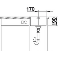 Blanco Andano 340-IF (с клапаном-автоматом) [518308] Image #4