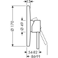 Axor Starck 10616000 (хром) Image #2