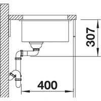 Blanco Subline 500-U (белый) Image #3