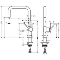 Hansgrohe Talis M54 72806000 Image #3