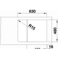 Blanco Elon 45 S (белый) Image #3