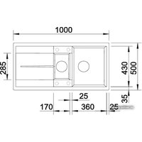 Blanco Metra 6 S 518877 (темная скала) Image #2