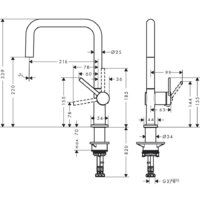 Hansgrohe Talis M54 72844000 Image #2