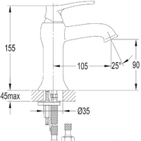 Omnires Art Deco AD5110 CR Image #3