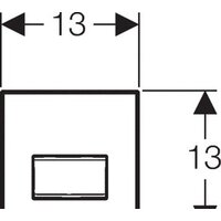 Geberit Sigma 50 116.016.11.5 (белый) Image #3