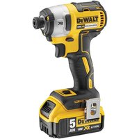 DeWalt DCK422P3 (шуруповерт, винтоверт, перфоратор, болгарка, 3 АКБ, 2 кейка) Image #3
